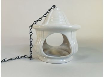 Contemporary Ceramic Partylite Hanging Candle Pagoda
