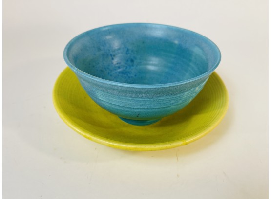 Primary Color Pottery Bowls