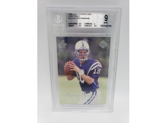 Peyton Manning Rookie (1998) #135 Collector's Edge Card