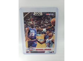 Michael Jordan NBA Hoops All Star Card (1993) #257