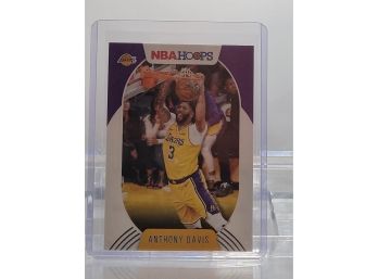 ANTHONY DAVIS 2020 -21 NBA HOOPS BASE CARD # 126  Los Angeles Lakers