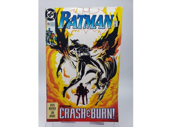 Batman #483 DC Comics 1992 Introducing Crash And Burn