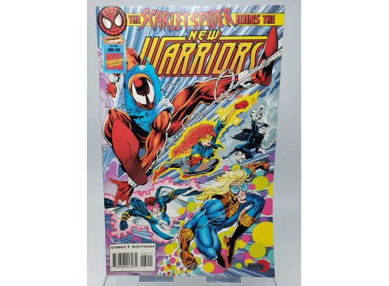 'THE NEW WARRIORS #62 (Spider-Man's Clone Joins, Scarlet Spider) Marvel, 1995'
