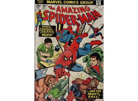 The Amazing Spider-Man #140 (Jan 1975, Marvel)