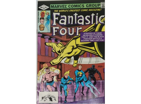 Fantastic Four #241, 1982 Fantastic Four & Black Panther Battle Gaius Tiberius ( Marvel Comics)