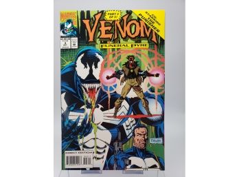 Venom #3 Funeral Pyre Co Starting The Punisher Marvel 1993