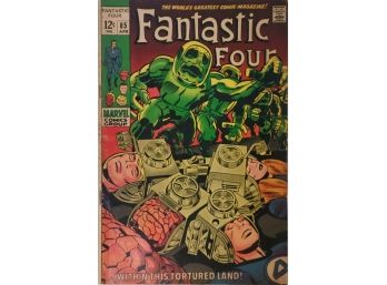 Fantastic Four #85 'Doctor Doom Appearance And 1st Appearance Invincible Robots & Hauptmann' Comic  January 1