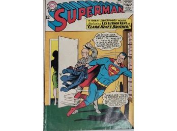 Superman  #175  Dc Comic 1965 Luthor Appearance