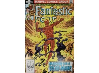 Fantastic Four Aug 233 Marvel Comic Book(1981)