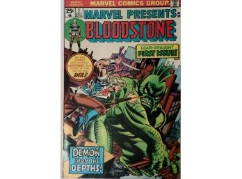 MARVEL PRESENTS #1 Comic Book 1975-1ST ISSUE 1ST BLOODSTONE