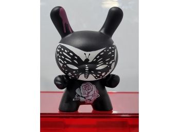 Kidrobot Dunny 2010 Fatale By Lady Aiko Butterfly Girls Can Play 3' Vinyl Figure
