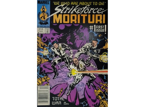 Strikeforce Morituri #1 (1986 )Marvel Comics