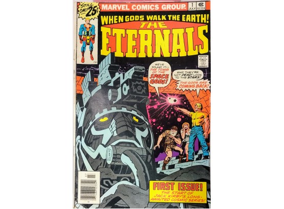 THE ETERNALS #1 (1ST APPEARANCE ISSUE )MARVEL COMICS 1976 / Jack Kirby