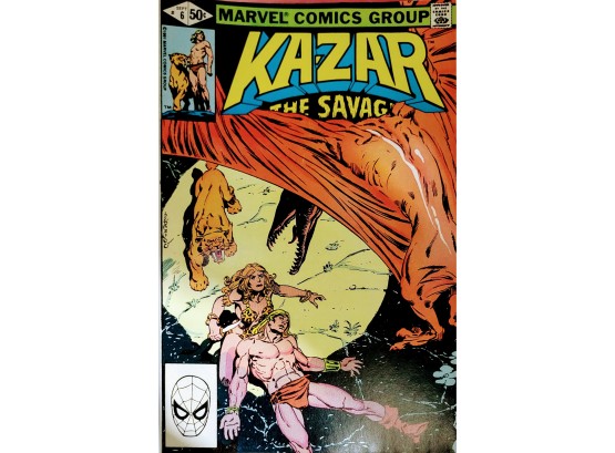 Ka-zar The Savage Vol1 #6 Marvel 1981