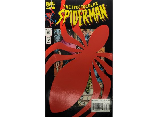 Spectacular Spider-Man 223 Die Cut Cover Marvel 1994
