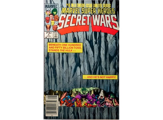 Marvel Super Heroes Secret Wars #4 1984