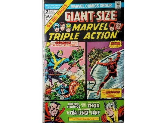 Giant-Size Marvel Triple Action #2 July 1975