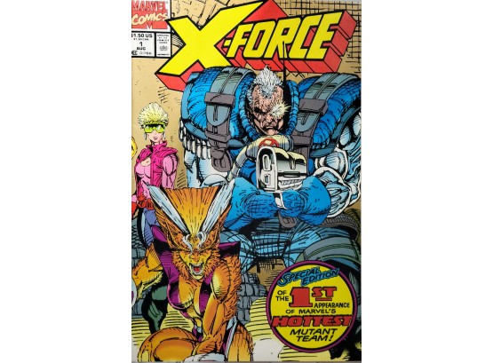 X-Force 1991 Special Edition 1st Appearance Of Marvel's Hottest Mutant Team!