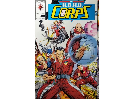 H.A.R.D. Corps #1 White Pages Valiant 1992