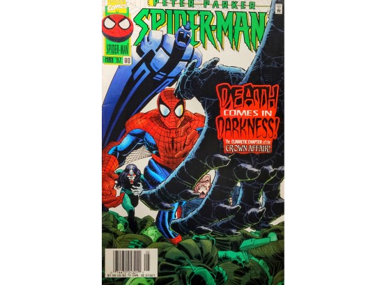 Peter Parker Spider-Man 80 Newsstand Edition Morbius S.H.O.C. VF/NM 9.0 1997