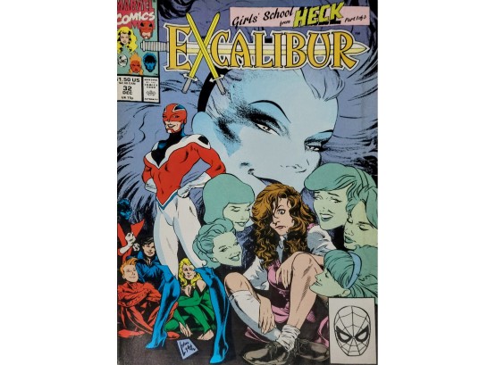 EXCALIBUR  (1988 Series)  (MARVEL) #32 Very Fine Comics Book