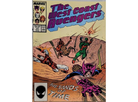 WEST COAST AVENGERS (1985 Series)  (MARVEL) #20 Near Mint Comics Book