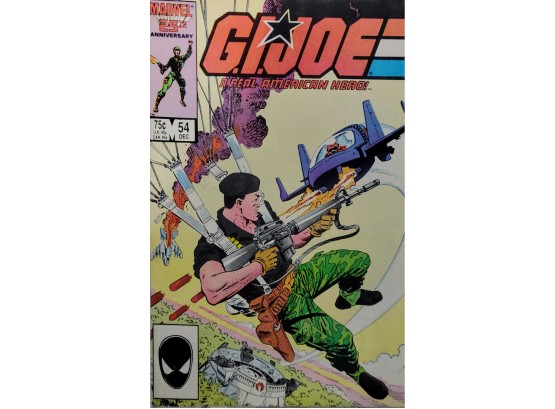 GI Joe #54 1986 Marvel Comic 1st App General Hollingsworth / Very Fine Comic!