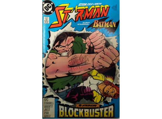 STARMAN #9-1st Appearance Of Blockbuster 1989 DC Comics