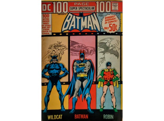 DC 100 PAGE SUPER SPECTACULAR #14 *VERY SHARP!* (1973) BATMAN!!