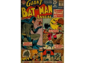 Batman Annual #5 1963 DC Comics Rip Van Batman Grown-Up Robin 80 Pg Giant