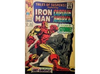 TALES OF SUSPENSE # 95 Silver Age Capt. America/Kirby Iron Man/ Gene Colan 1967