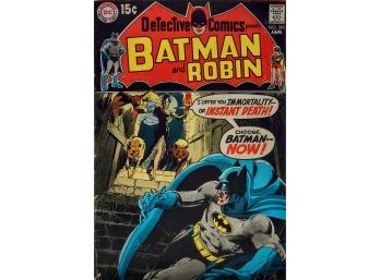 DETECTIVE COMICS 395 COVER PRINT DC Neal Adams Batman (1970)