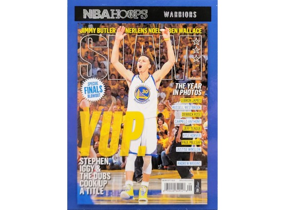 2020-21 Stephen Curry NBA Hoops SLAM Magazine Insert YUP. #4 Warriors
