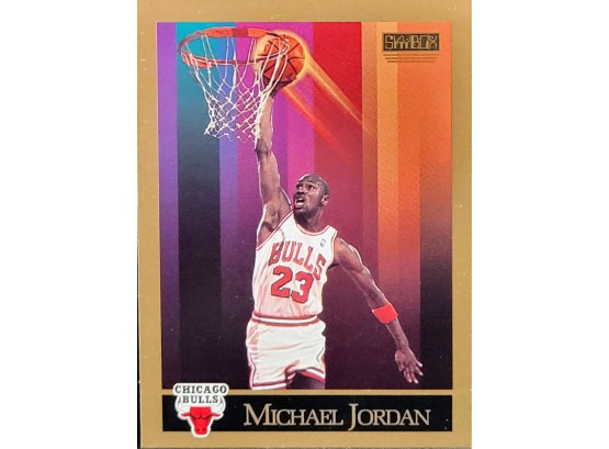 1990 SkyBox Basketball Card #41 Michael Jordan Chicago Bulls Mint Condition.