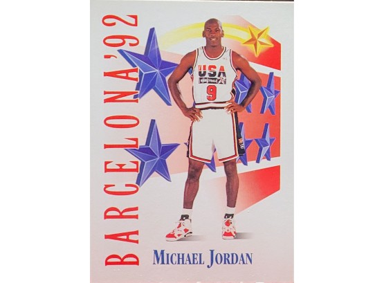 1992 Skybox Basketball Michael Jordan USA 92 Team Card #534