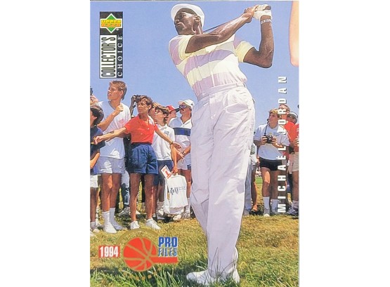 1994 Michael Jordan Upper Deck Collectors Choice #204 Golf