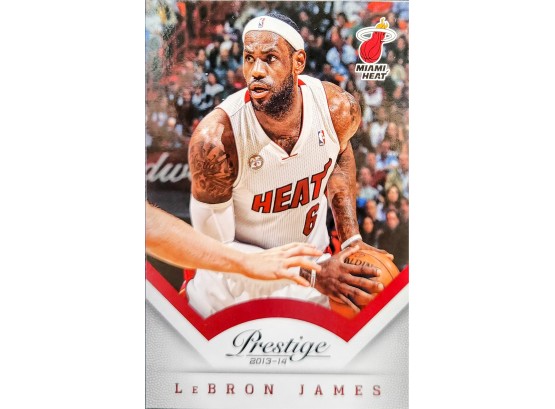 2014 Panini Prestige Basketball Card (2013-14) #39 LeBron James MINT