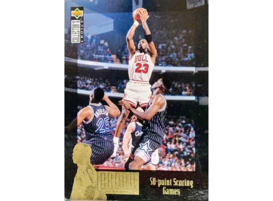 1995-96 UD Collector's Choice Jordan Collection #JC11 Michael Jordan