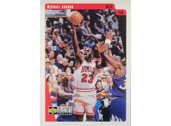 Michael Jordan Upper Deck 1997-98 Collectors Choice Card 23