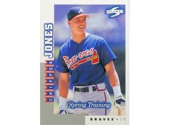 1998 Score #RT258 Chipper Jones ROOKIE RC MINT MLB Braves Baseball Card