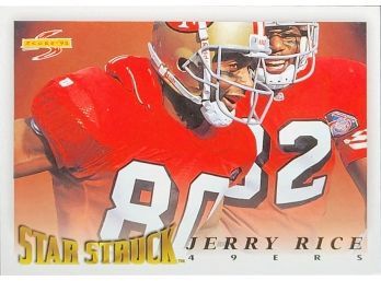 1995 Score #211 Jerry Rice SS Star Struck - San Francisco 49ers