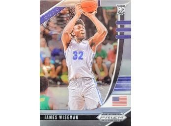 James Wiseman 2020-21 Panini Prizm Draft Picks Basketball Rookie #42