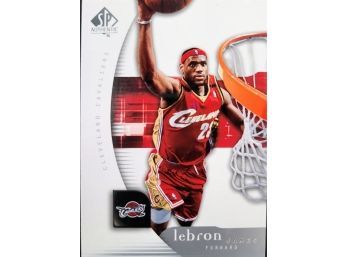 2005-06 Upper Deck SP Authentic Card #14 Lebron James