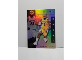 2019-20 Panini Illusions LeBRON JAMES Base Card Lakers # 28