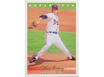 STEVE AVERY 1993 Upper Deck Baseball Card #246 Atlanta Braves
