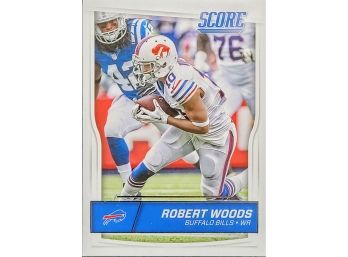2016 Score Scorecard Buffalo Bills Football Card #38 Robert Woods