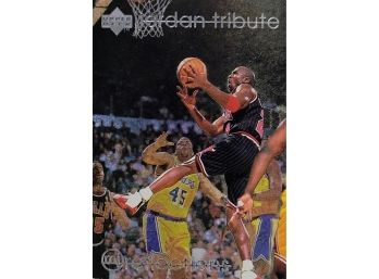 1998 Michael Jordan Upper Deck Jordan Tribute Reflections (#MJ74)