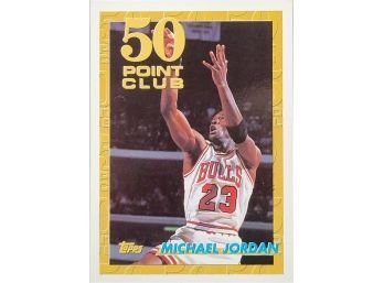 Michael Jordan 50 Point Club Topps 1993/94 - NBA Basketball Card #64