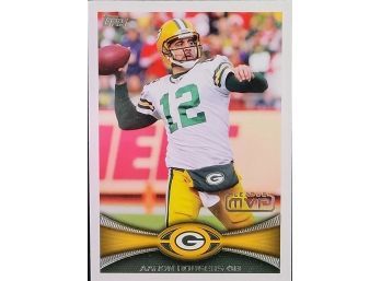 2012 Topps Football Card # 177 Aaron Rodgers