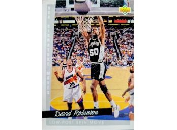 David Robinson 1993 - 94 Low Post Spin Move # 248 Spurs